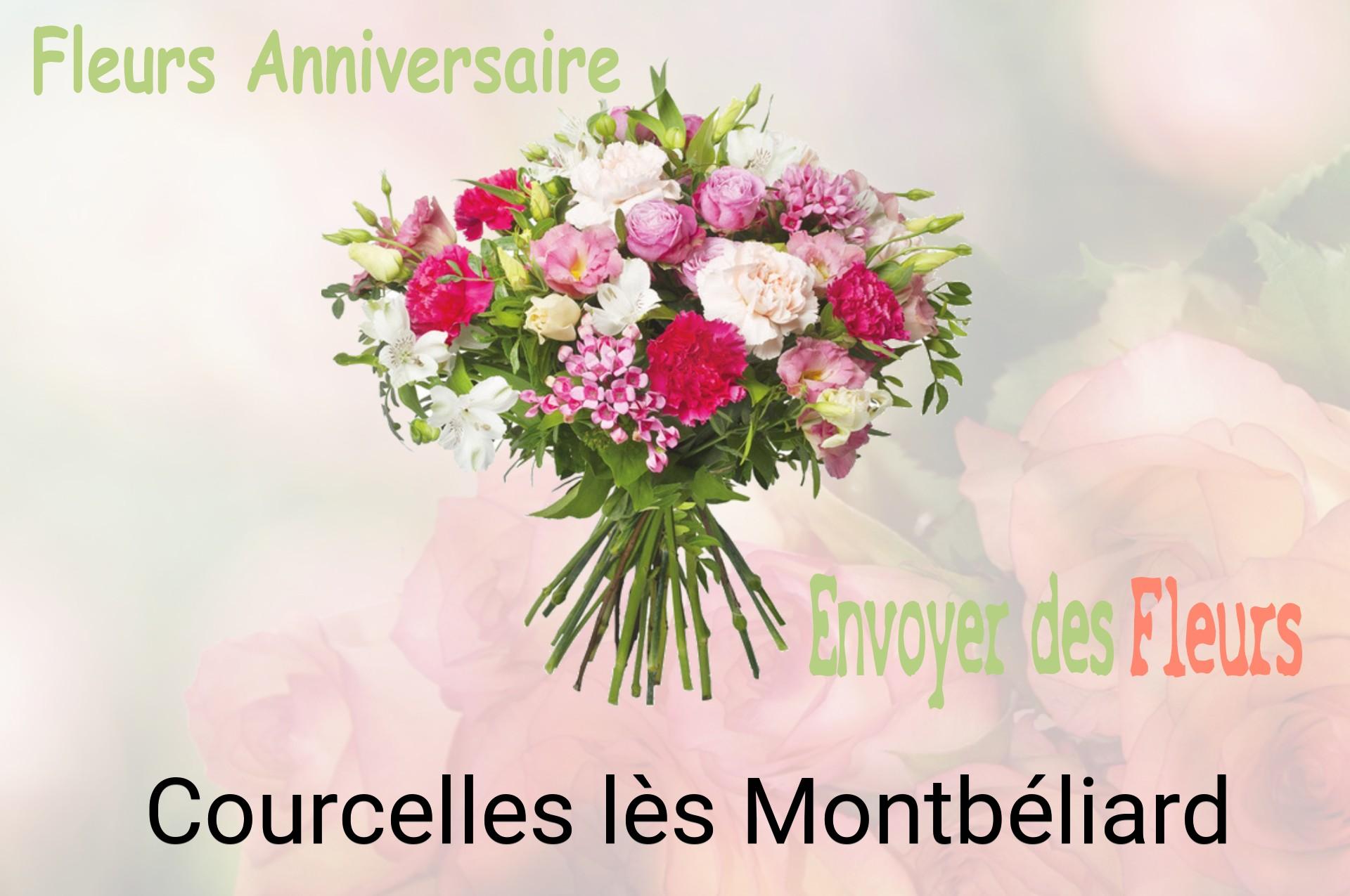 Bouquet de fleurs d’anniversaire livré à Courcelles-lès-Montbéliard